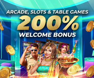 Arcade, Slots & Table Games 200% First Deposit Bonus 888 PHP