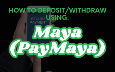 How to deposit/withdraw using Maya?