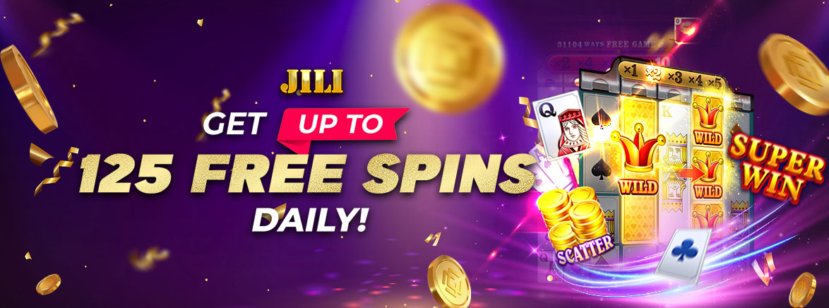 JILI up to 125 Free Spins JILI up to 125 Free Spins